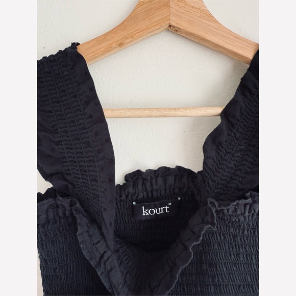 kourt • Calypso Maxi Dress in Black - Picture 9 of 9